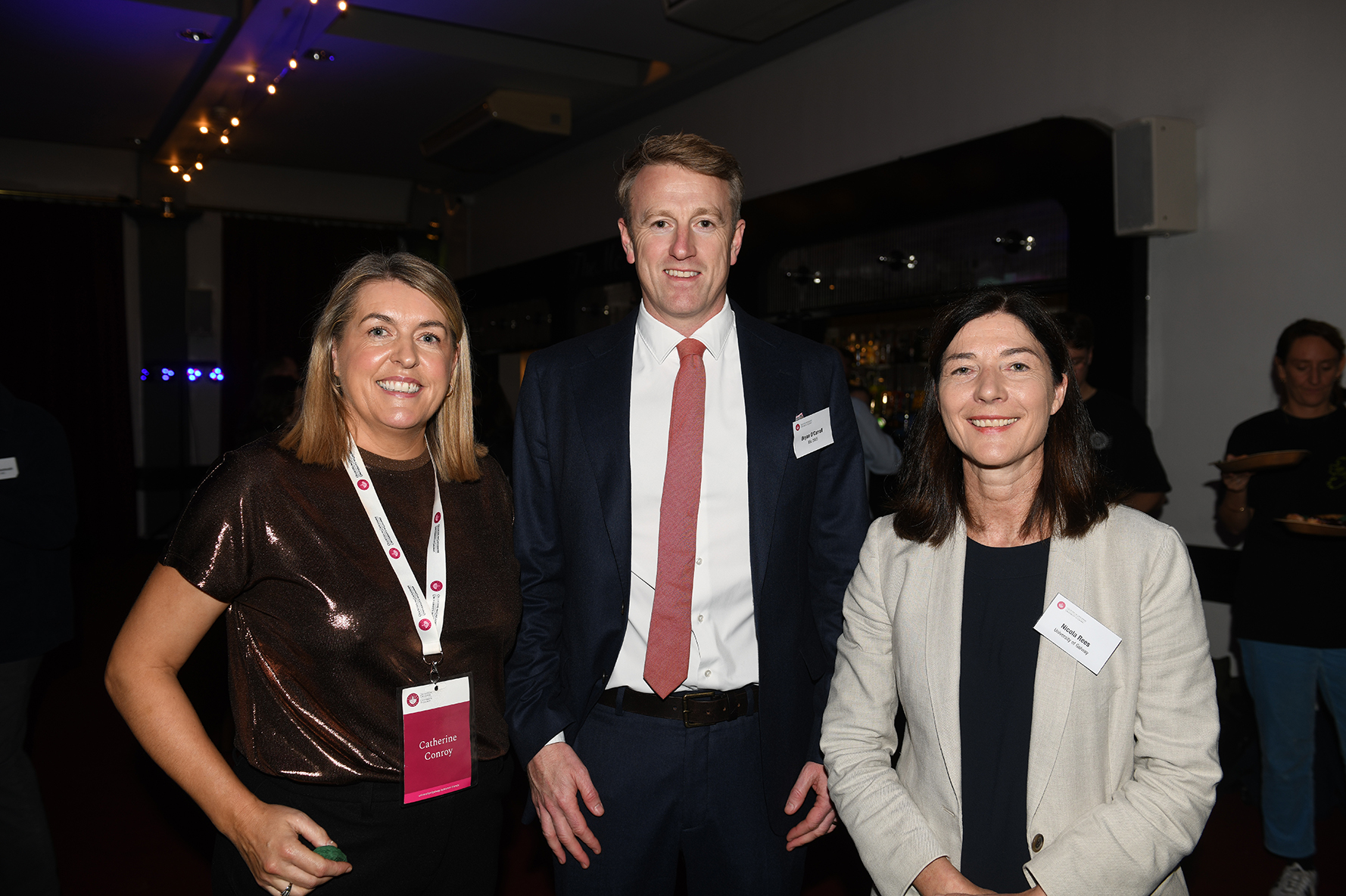 Catherine Conroy, Bryan O'Carroll and Nicola Rees