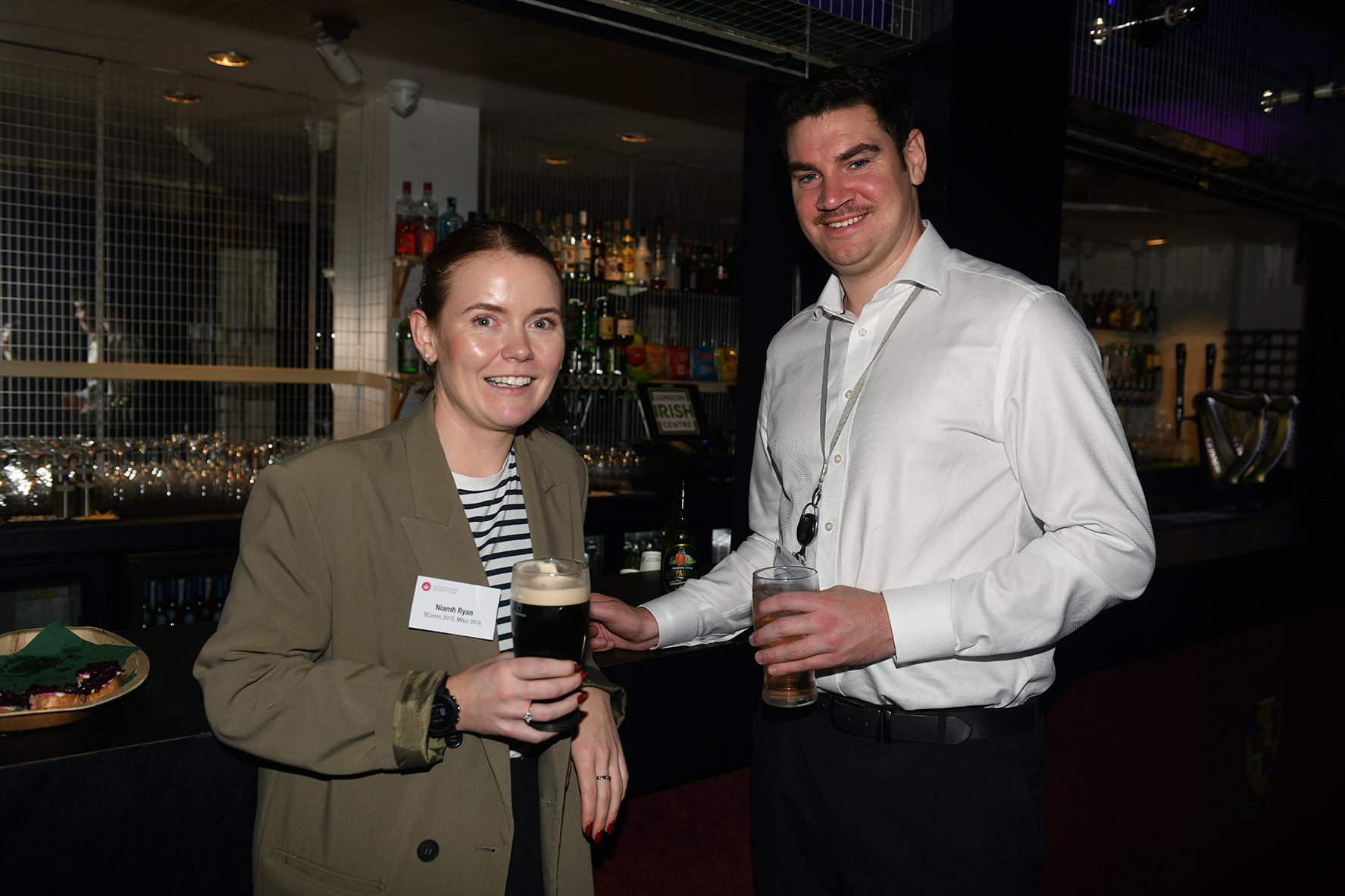 Niamh Ryan and James O'Brien