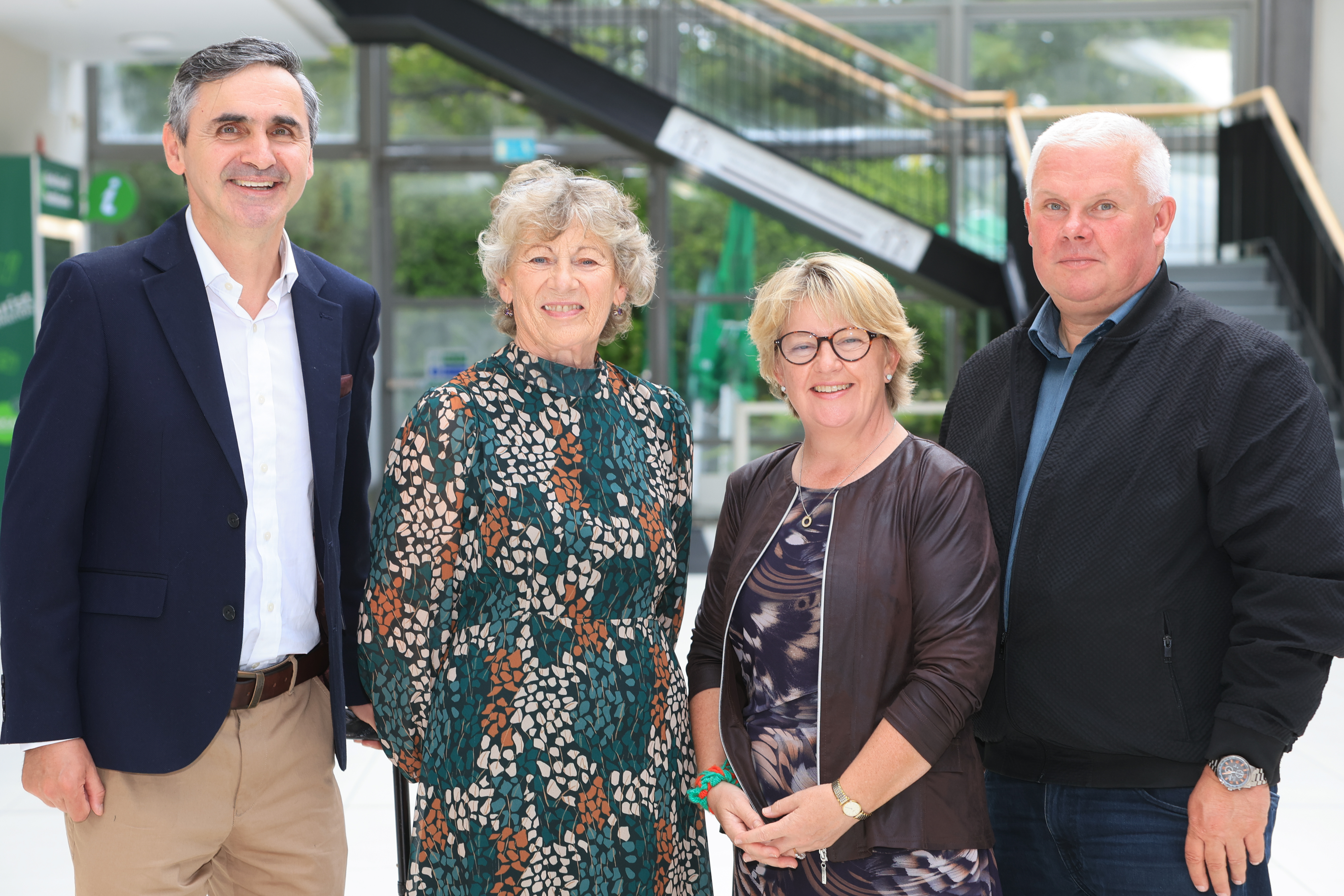 John Dolan, Bernie Sweeney, Patricia McNicholas and Mchael Gough. Photo Martina Regan.jpg