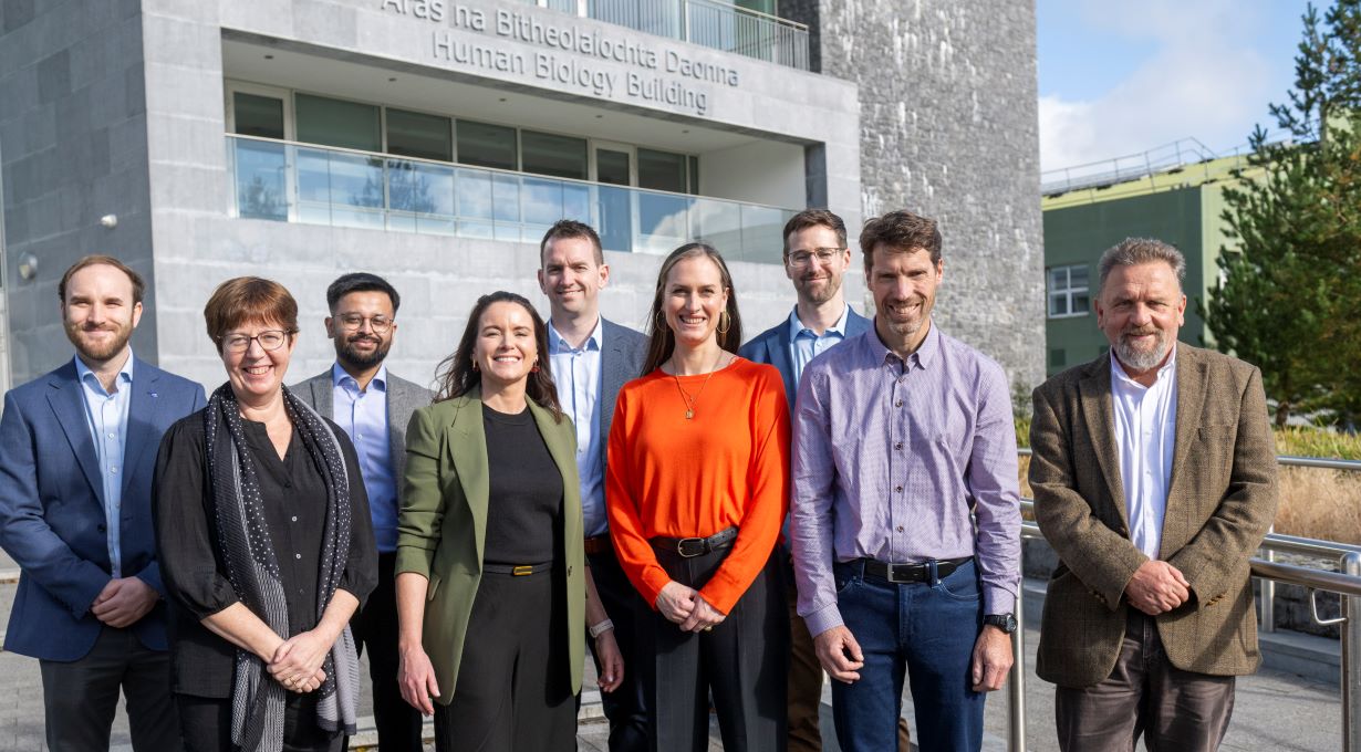 Zeiss equipment launch in Autumn 2024 including both representatives from the University of Galway and the Zeiss team. Funded by Research Ireland 
