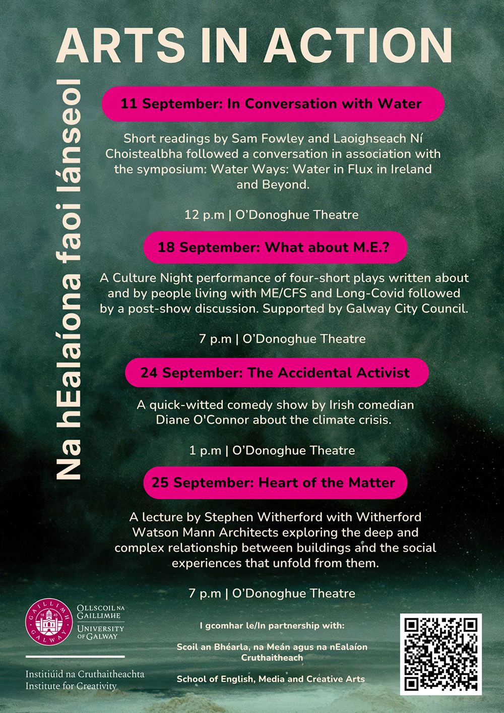 Arts in Action events September