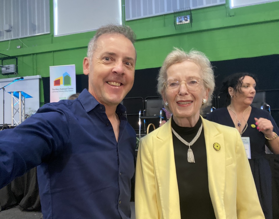 John Morrissey & Mary Robinson