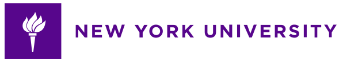 Logo of New York University