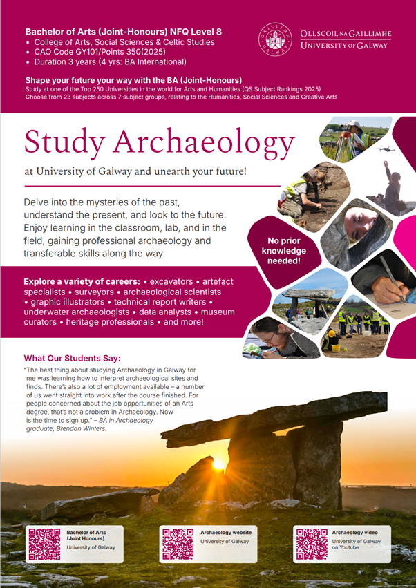 Archaeology Undergraduate Flyer