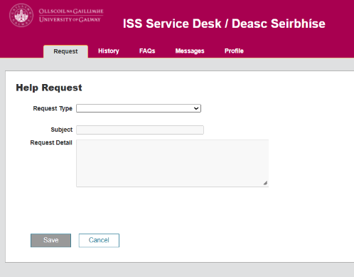 Help Request HelpDesk