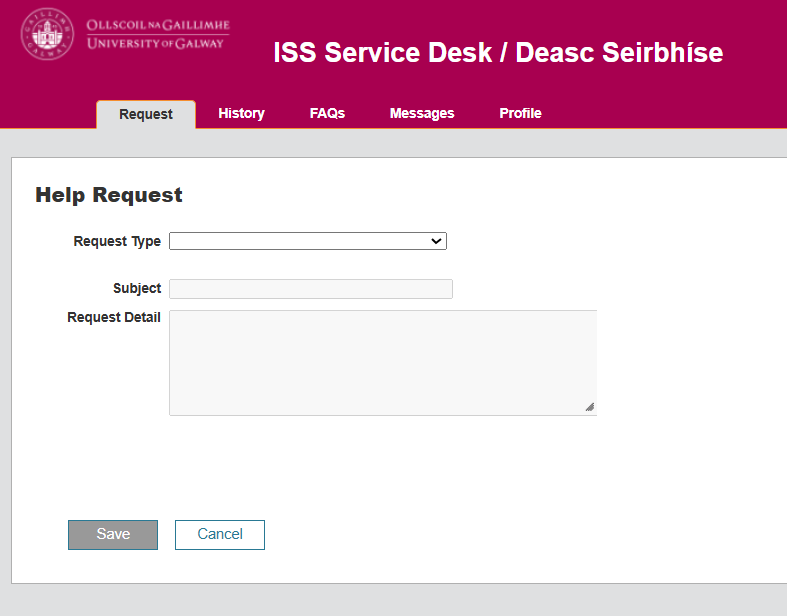 Help Request HelpDesk