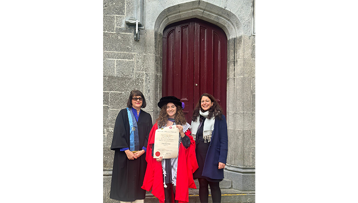 Professor Siobhán Mullally, Dr Niamh Keady-Tabbal, and Professor Roja Fazaeli.
