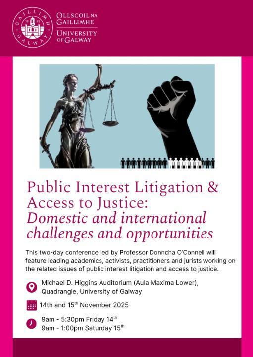 Public Interest Litigation & Access to Justice Domestic and international challenges and opportunities