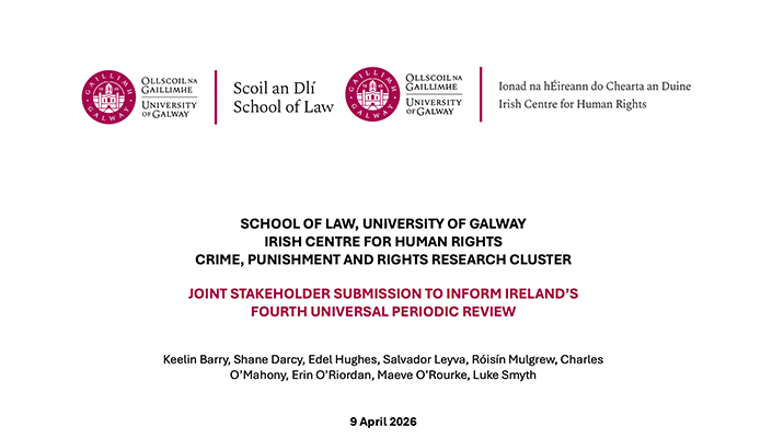 Joint Stakeholder Submission To Inform Ireland’s Fourth Universal Periodic Review