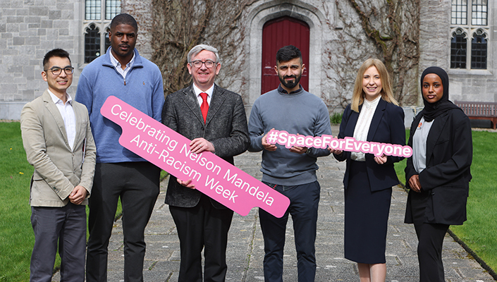 University Galway anti-racism nelson mandela