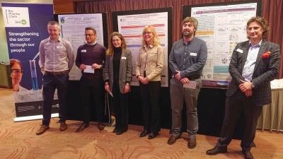 YCB winning poster award at the Bio ITG research showcase, Dublin 16/04/2019. 