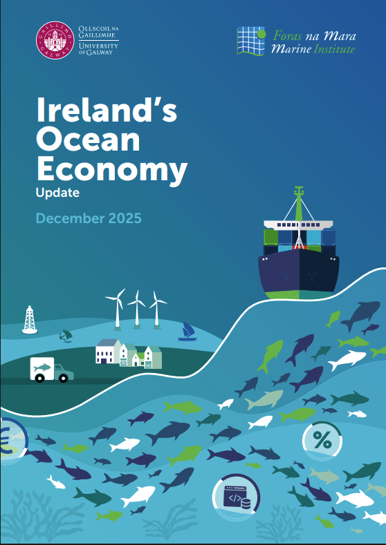 Cover of 2025 Ireland's Ocean economy report