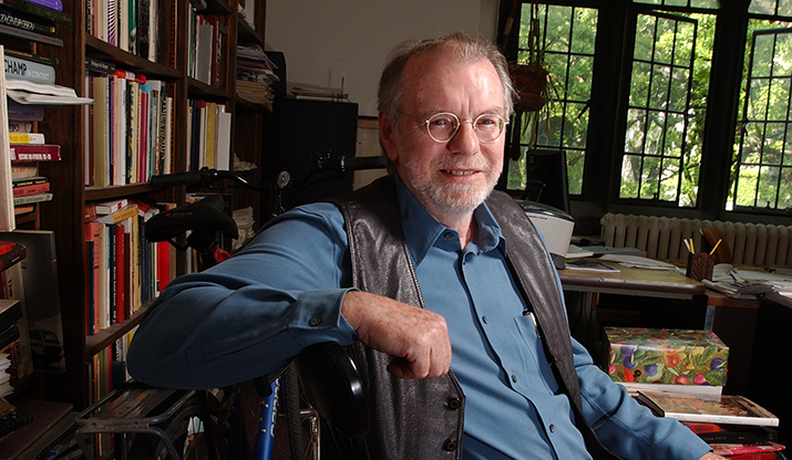 Professor W.J.T Mitchell from University of Chicago. Photo Professor Mitchell