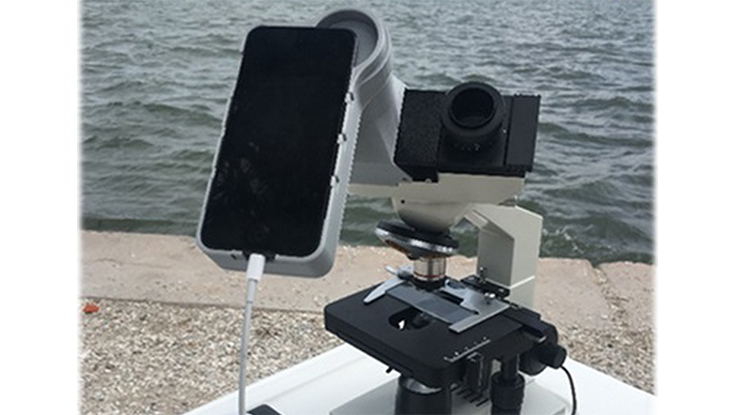 HABscope set-up. Hardison DR et al. 2019 HABscope