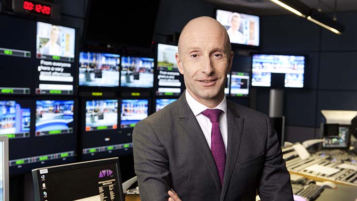 RT&Eacute; News and Current Affairs Managing Director Jon Williams