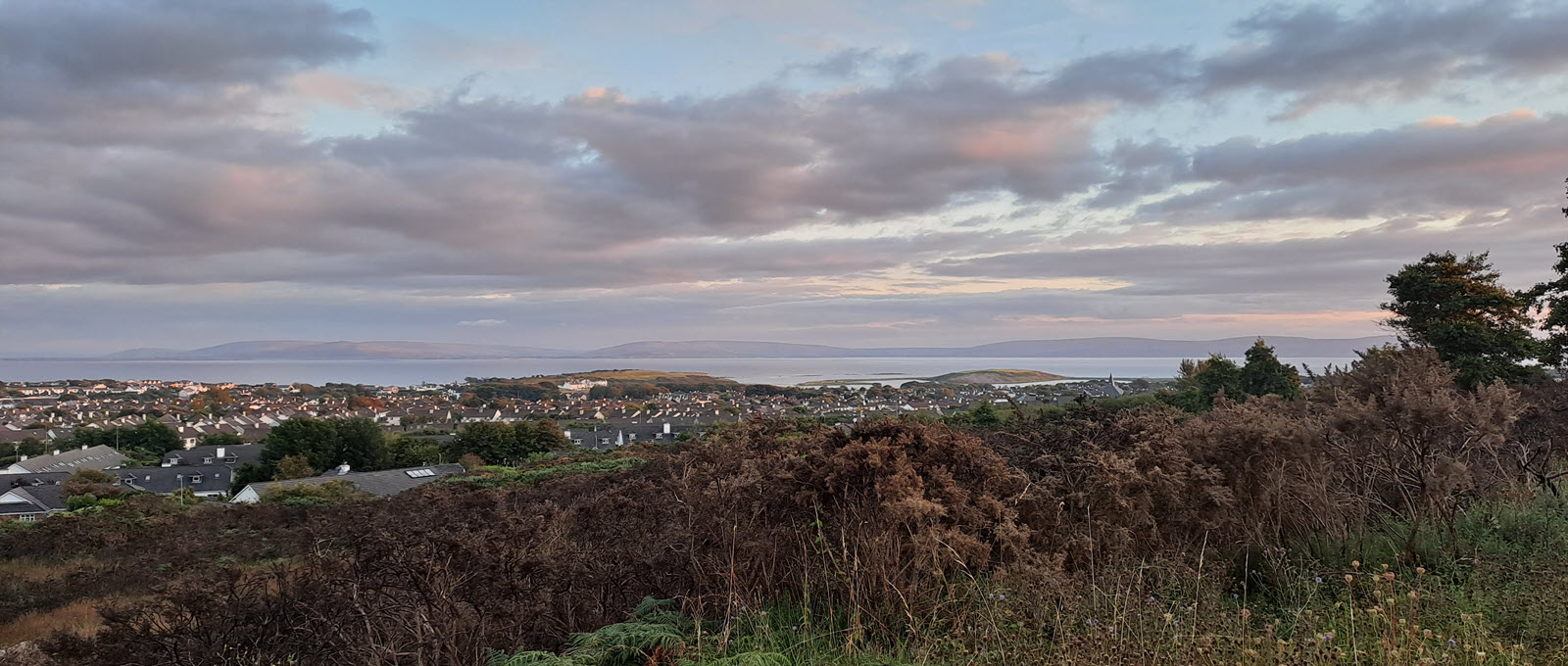 Panoramic view of Galway City